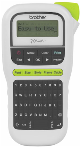 Brother PTH110 Durable P-Touch White Label Printer $20 Cashback