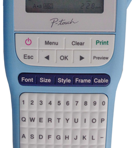 Brother PTH110LB Durable P-Touch Light Blue Label Printer $20 Cashback
