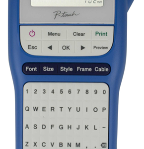 Brother PTH110BW Durable P-Touch Blue&White Label Printer $20 Cashback
