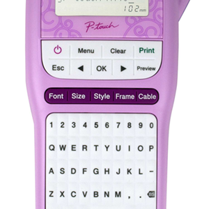 Brother PTH110PK Durable P-Touch Pink Label Printer $20 Cashback