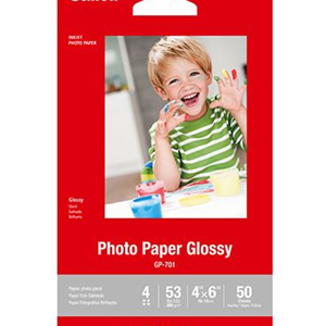 Canon GP701 4x6 Glossy Photo Paper 210GSM 50 Sheets