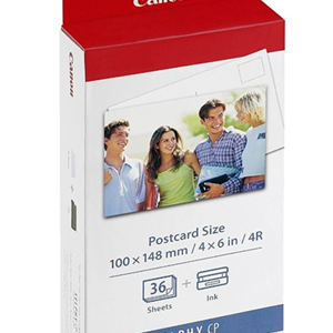 Canon KP-36IP Selphy 6x4 Photo Paper & Ink Kit - 36 Sheets