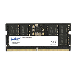 Netac 16GB DDR5-4800 C40 SoDIMM Lifetime wty