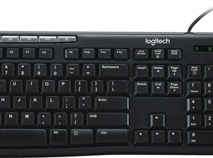 Logitech MK200 Wired USB Keyboard and Mouse