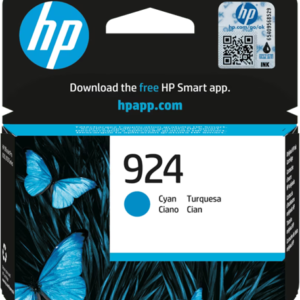 HP 924 Cyan Original Ink Cartridge