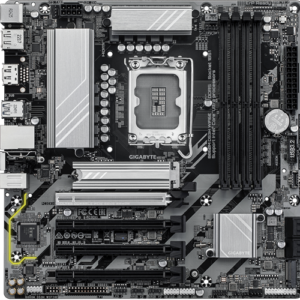 Gigabyte B860M DS3H WIFI6E mATX LGA1851 Motherboard
