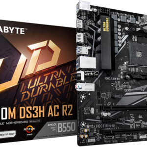 Gigabyte B550M DS3H AC R2 mATX AM4 DDR4 Motherboard