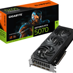 Gigabyte GV-N5070WF3 OC-12GD RTX5070 12GB PCIE Graphics Card