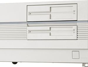 SilverStone FLP01W Retro-inspired HTPC ATX Case - White