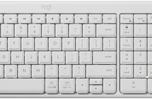 Logitech MK250 Bluetooth Wireless Keyboard and Mouse - Off White