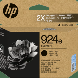 HP 924e EvoMore Black Original Ink Cartridge