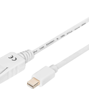 Digitus mini DisplayPort v1.1 (M) to DisplayPort (M) 2m Monitor Cable