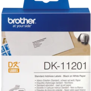 Brother DK11201 400 Standard Address Labels 29mm x 90mm