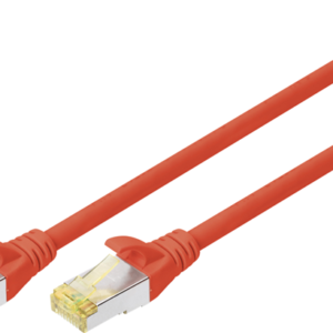 Digitus S-FTP CAT6A Patch Lead - 1M Red