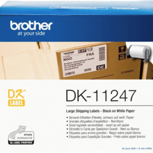 Brother DK11247 180 Large Shipping Labels 103mm x 164mm