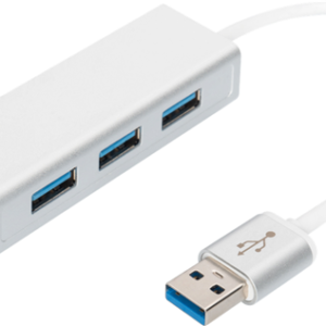 Digitus USB 3.0 3-Port Hub & Gigabit LAN Adapter