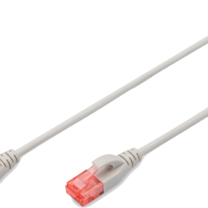 Digitus UTP Slim CAT6 Patch Lead - 1.5M Grey