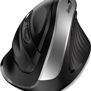 Genius Ergo 8250S Silent Vertical Mouse Silver Grey + Black