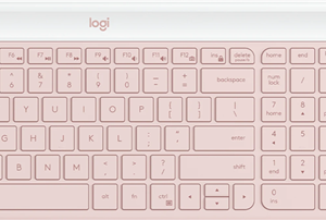 Logitech MK470 Slim Wireless Desktop Kit - Rose