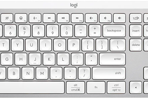 Logitech MX Keys S Wireless Keyboard - Pale Grey