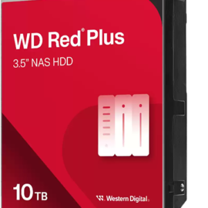 WD Red Plus 10TB SATA 3.5" Intellipower 256MB NAS HDD 3Yr Warranty
