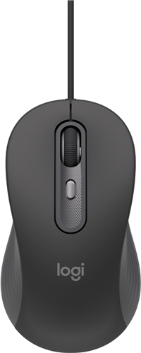 Logitech M520 Wired USB-C Mouse for Business - Graphite