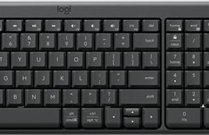 Logitech MK250 Bluetooth Wireless Keyboard and Mouse - Graphite