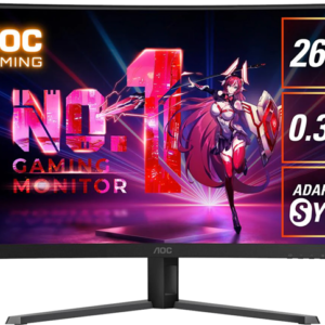 AOC C32G42ZE 32" Curved 1920x1080 0.3ms HDMI DP 260Hz Gaming Monitor