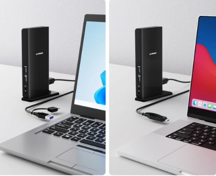 mbeat USB-C/A Dual HDMI DisplayLink Docking Station - Image 4