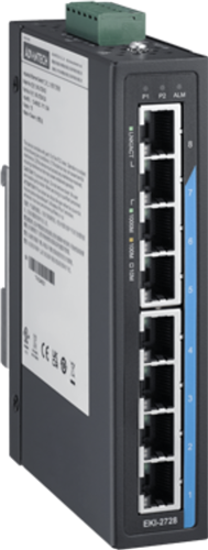 Advantech EKI-2728 8-Port Unmanaged GBE Ethernet