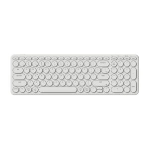 Keychron B4 Pro Ultra-Slim Wireless Keyboard - Ivory White