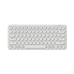 Keychron B3 Pro Ultra-Slim Wireless Keyboard - Ivory White