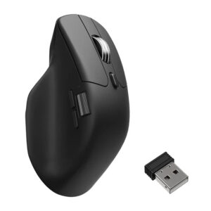 Keychron M6 Wireless Mouse PixArt 3950 (8K Polling Rate) All Silent Micro Switch - Black