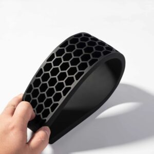 Keychron Silicone Palm Rest - To suit 65/75% low profile size keyboards - 306mm Long - Black