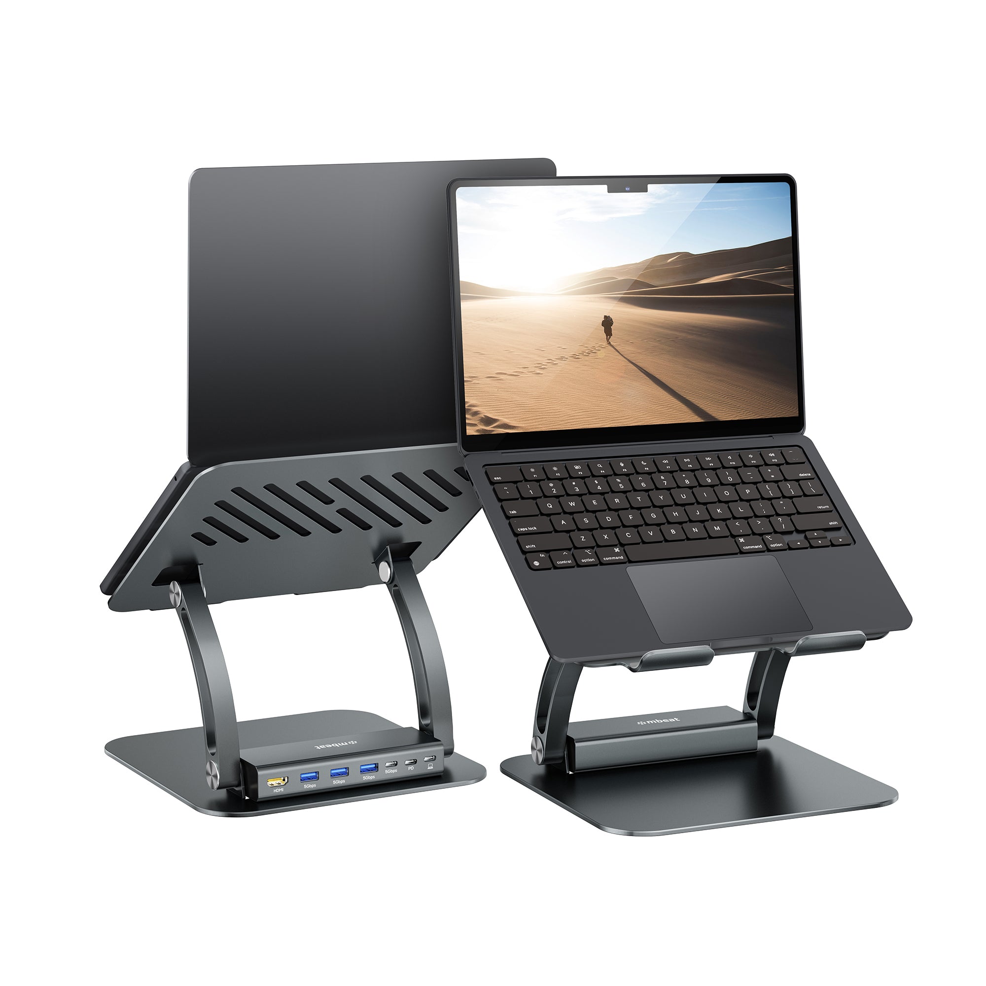 mbeat Stage P6 Laptop Stand with USB-C Dock