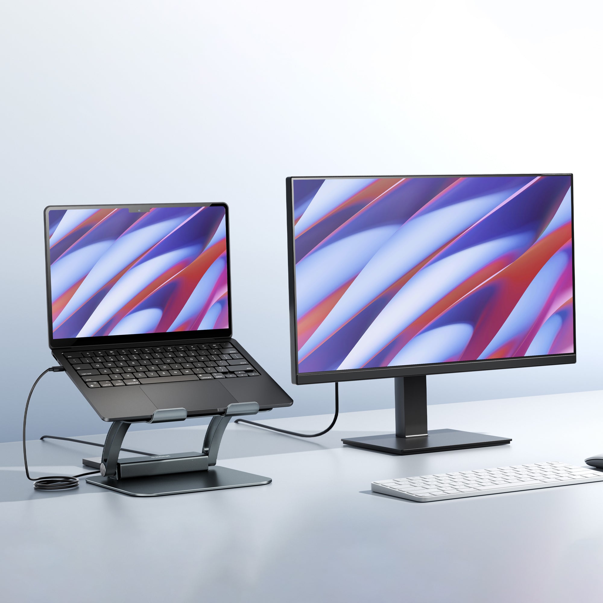 mbeat Stage P6 Laptop Stand with USB-C Dock - Image 4