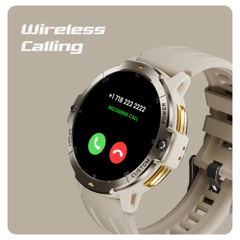 Hifuture VORTEX Sporty Smart Watch - Latte - Image 2