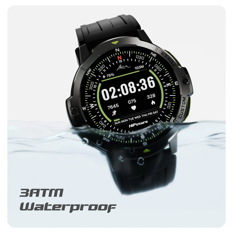 Hifuture VORTEX Sporty Smart Watch - Black