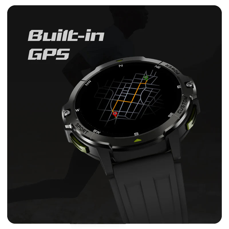 Hifuture VORTEX Sporty Smart Watch - Black - Image 3