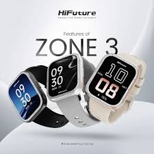 HiFuture Zone3 Smart Watch Silver - Image 5