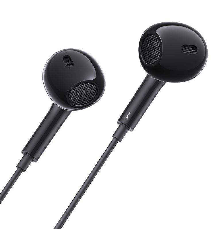 Baseus Enock CZ17 Semi-In-Ear Wired Earphones - Black - Image 4
