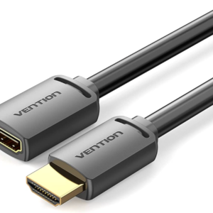 Vention HDMI-A Male to HDMI-A Female 4K HD Cable PVC Type 0.5M Black
