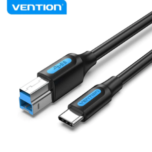 Vention USB 3.0 C Male to USB Type B Male 2A Cable 1M Black