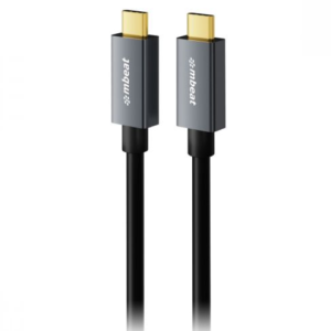 mbeat Tough Link 1m USB 4.0 USB-C Cable - Space Grey