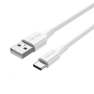 Vention USB 2.0 A Male to C Male 3A Cable 1M White