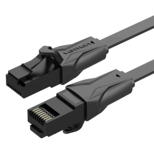 Vention Flat CAT6 UTP Patch Cord Cable 5M Black