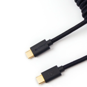 Keychron Coiled Type-C Cable Black