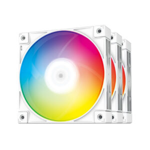 Deepcool FC120 RGB PWM White fan 3 pack