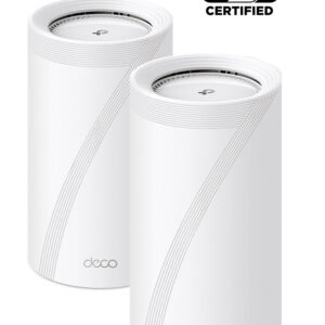 TP-Link Deco BE85 BE22000 Tri-Band Whole Home Mesh Wi-Fi 7 System - 2 Pack