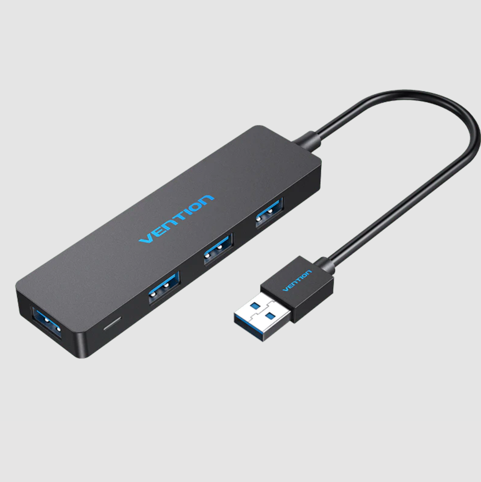 Vention 4 Ports USB3.0 HUB 0.15M Black